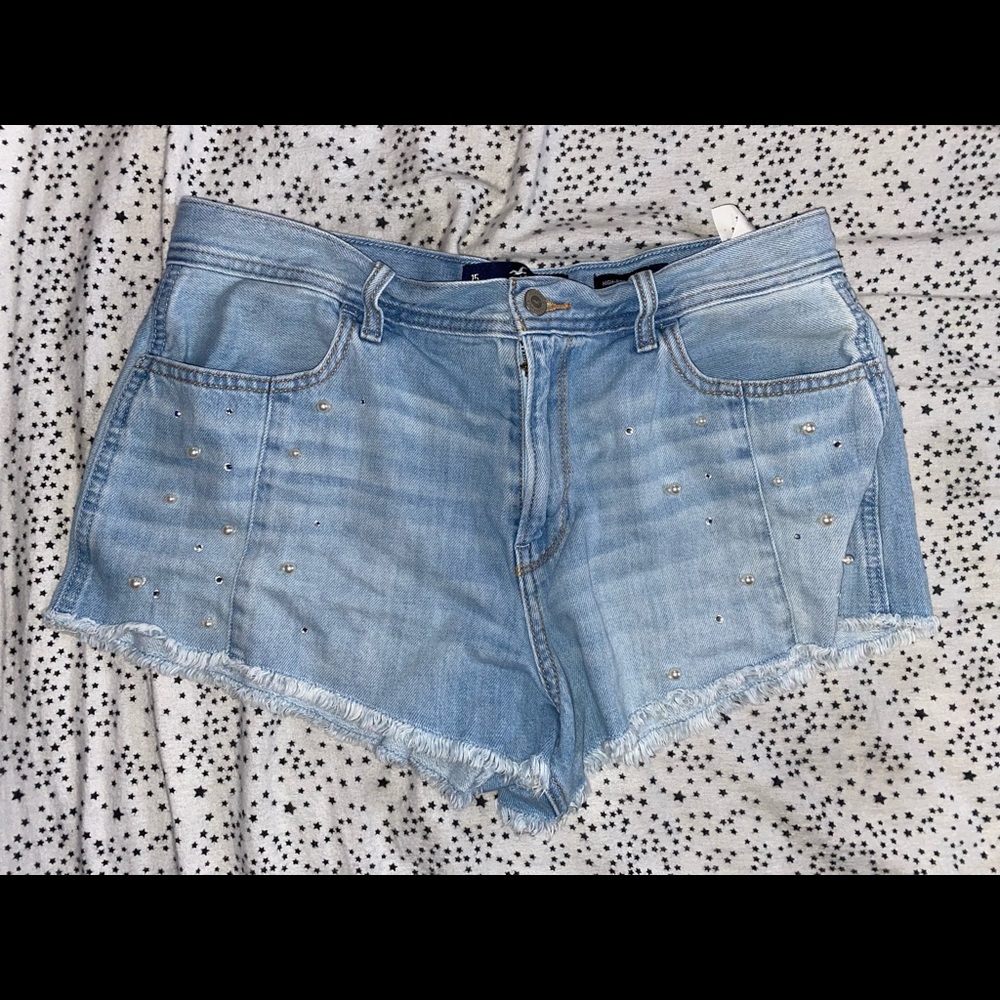Hollister Pearl Embellished Shorts